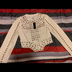 NWT Bebe leather jacket